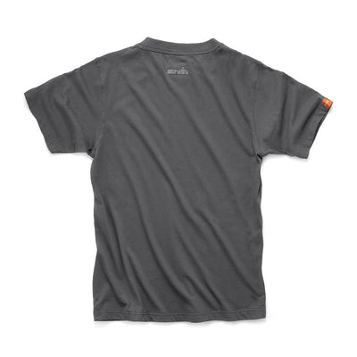 Scruffs Eco Worker Slim Fit Breathable T-Shirt Graphite 2#colour_graphite