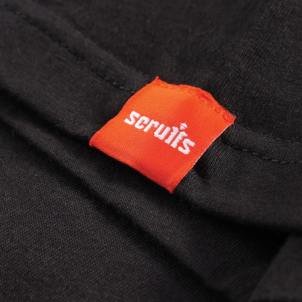 Scruffs Graphic Breathable Cotton T-Shirt Black 5#colour_black