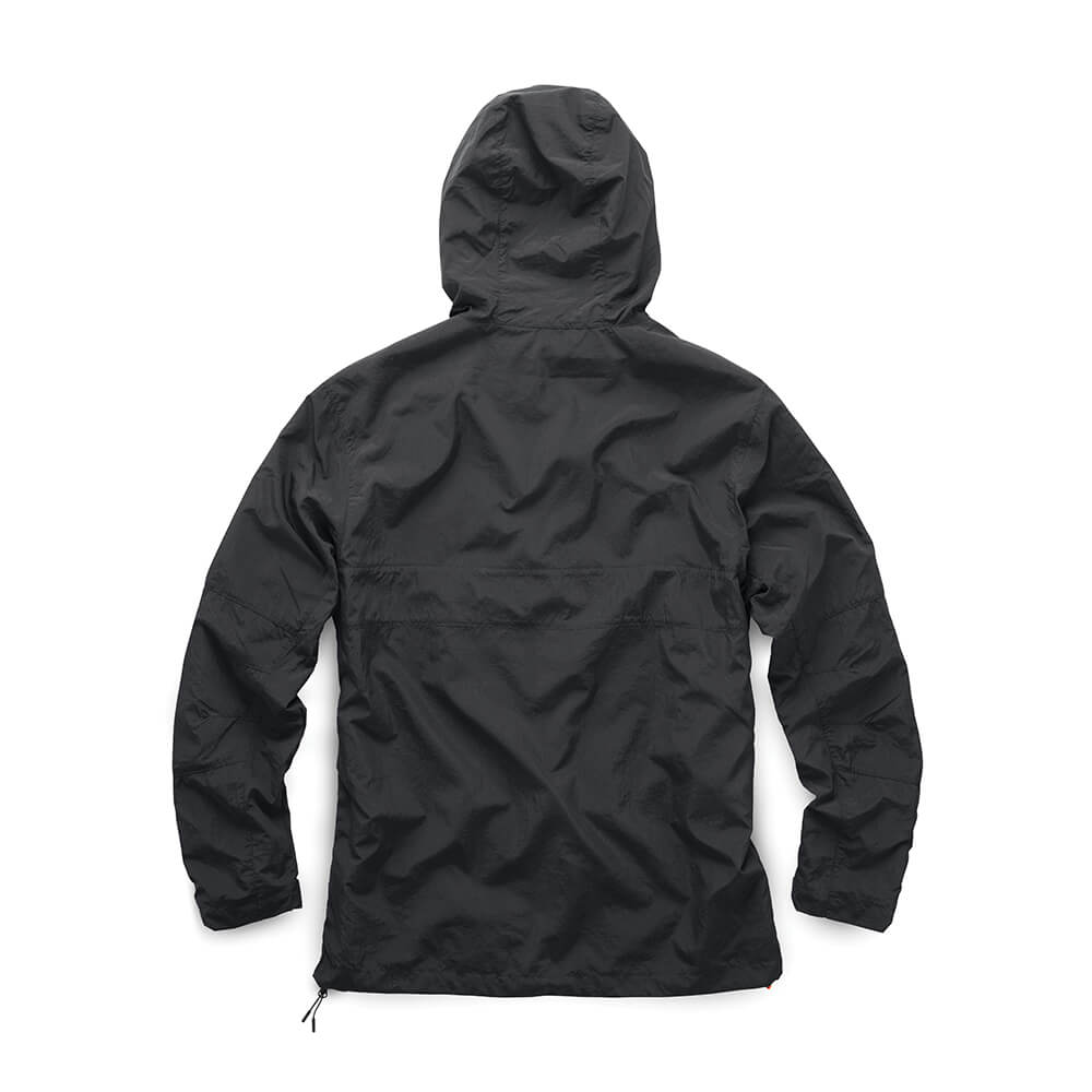 Scruffs Over-Head Lightweight Breathable Water Resistant Jacket Black 2#colour_black