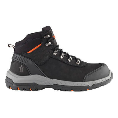 Scruffs Sabatan Safety Work Boots Black Black 1#colour_black