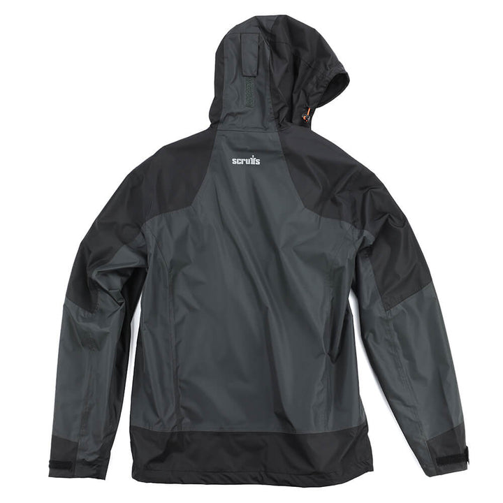 Scruffs Tech Waterproof Ripstop Jacket Graphite/Black 2#colour_graphite-black