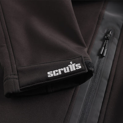 Scruffs Trade Breathable Fleece-Lined Softshell Jacket Black 3#colour_black