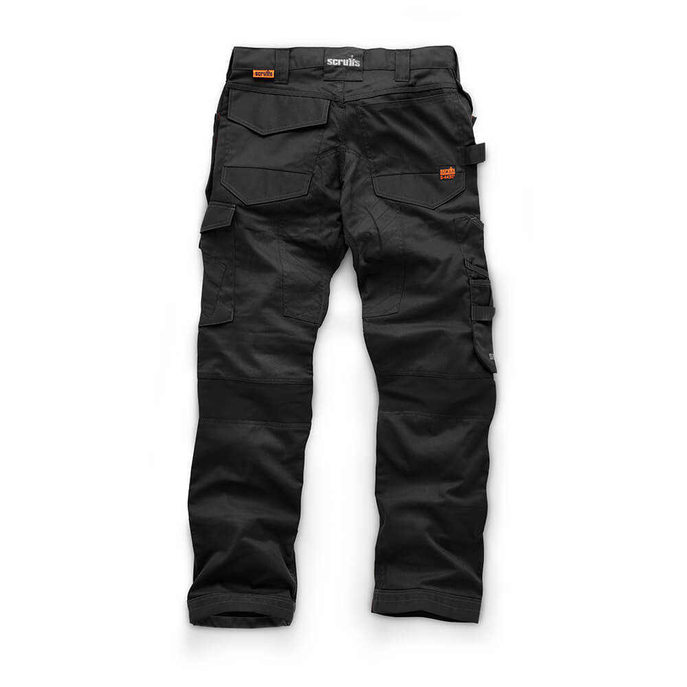 Scruffs Trade Holster Pocket Work Trousers Black 2#colour_black