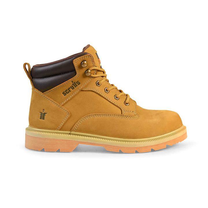 Scruffs Verona Safety Boots Tan Tan 1#colour_tan