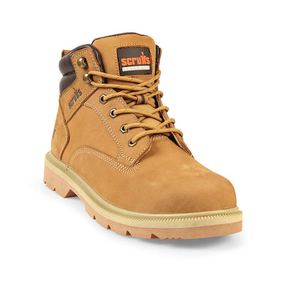 Scruffs Verona Safety Boots Tan Tan 2#colour_tan