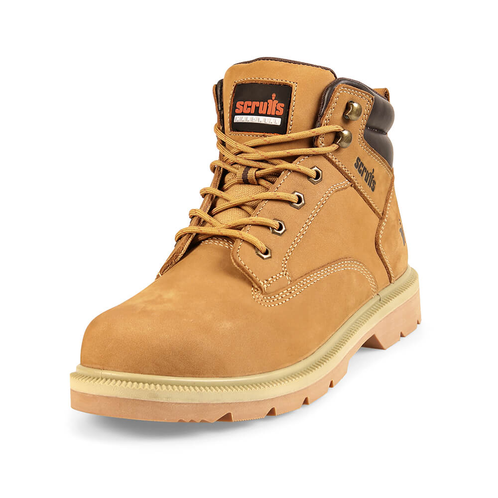 Scruffs Verona Safety Boots Tan Tan 3#colour_tan