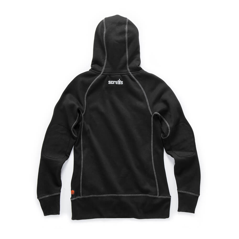 Scruffs Womens Trade Hoodie Black 2#colour_black