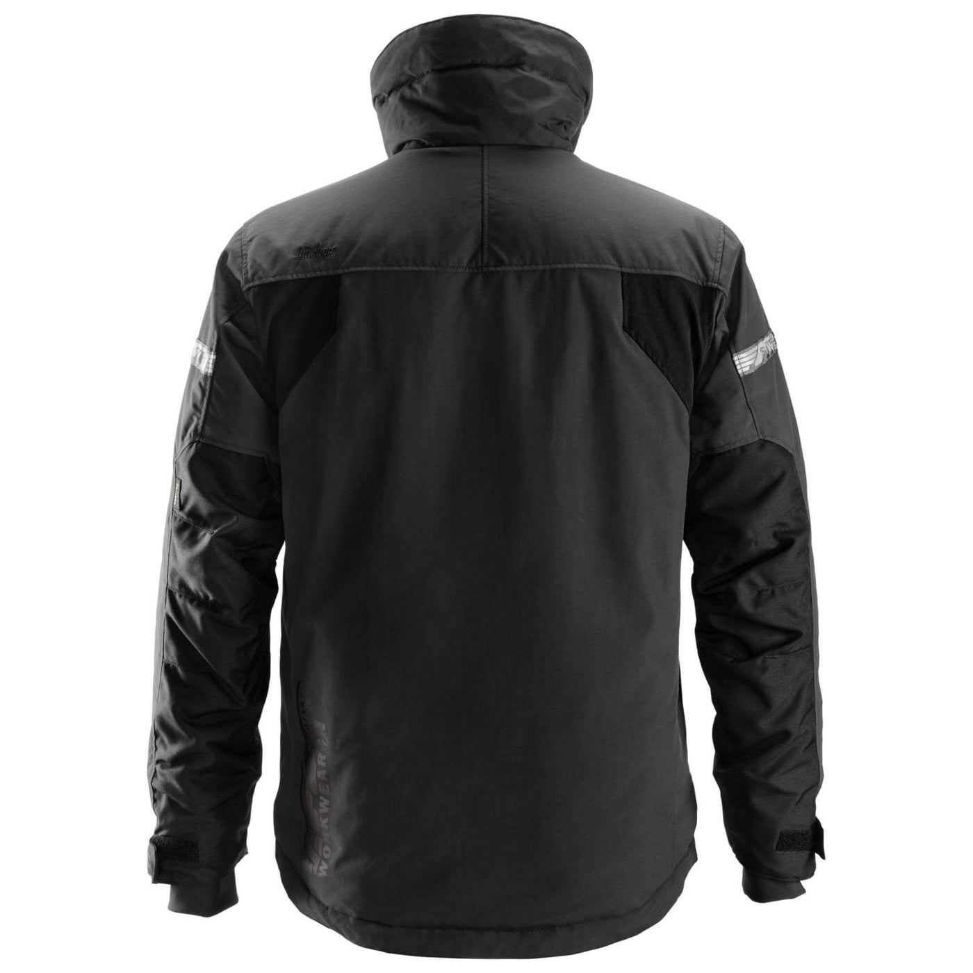 Snickers 1100 AllroundWork 37.5 Insulated Jacket Black Black back #colour_black-black