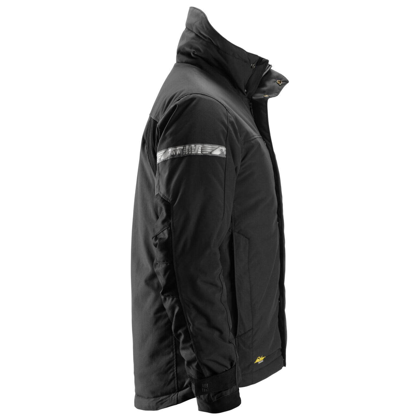 Snickers 1100 AllroundWork 37.5 Insulated Jacket Black Black right #colour_black-black