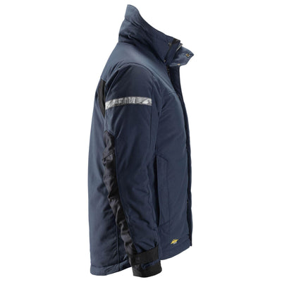 Snickers 1100 AllroundWork 37.5 Insulated Jacket Navy Black right #colour_navy-black