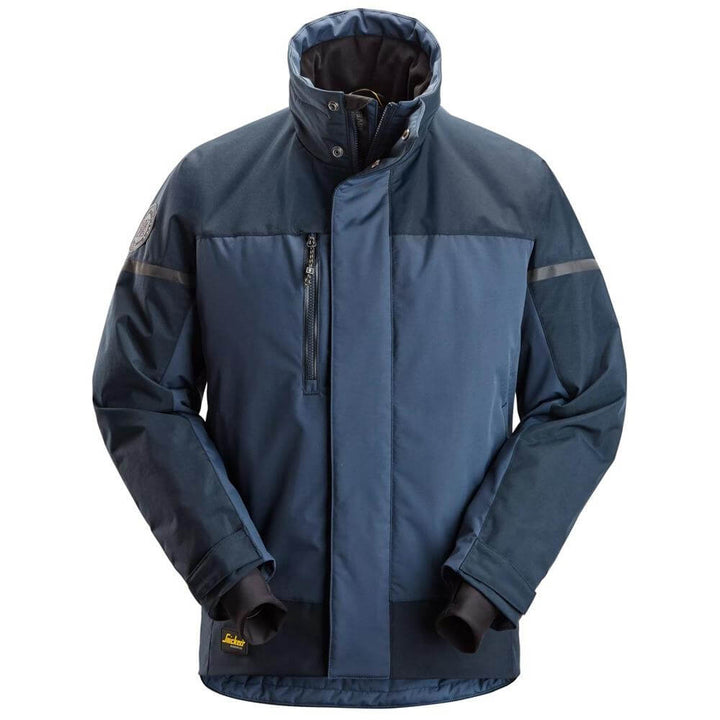 Snickers 1106 AllroundWork Insulated Jacket Navy Dark Navy Main #colour_navy-dark-navy