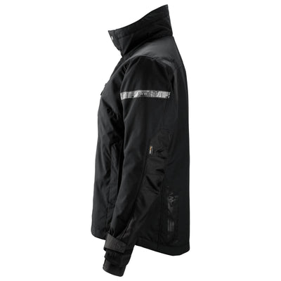 Snickers 1107 AllroundWork Womens 37.5 Insulated Jacket Black Black left #colour_black-black