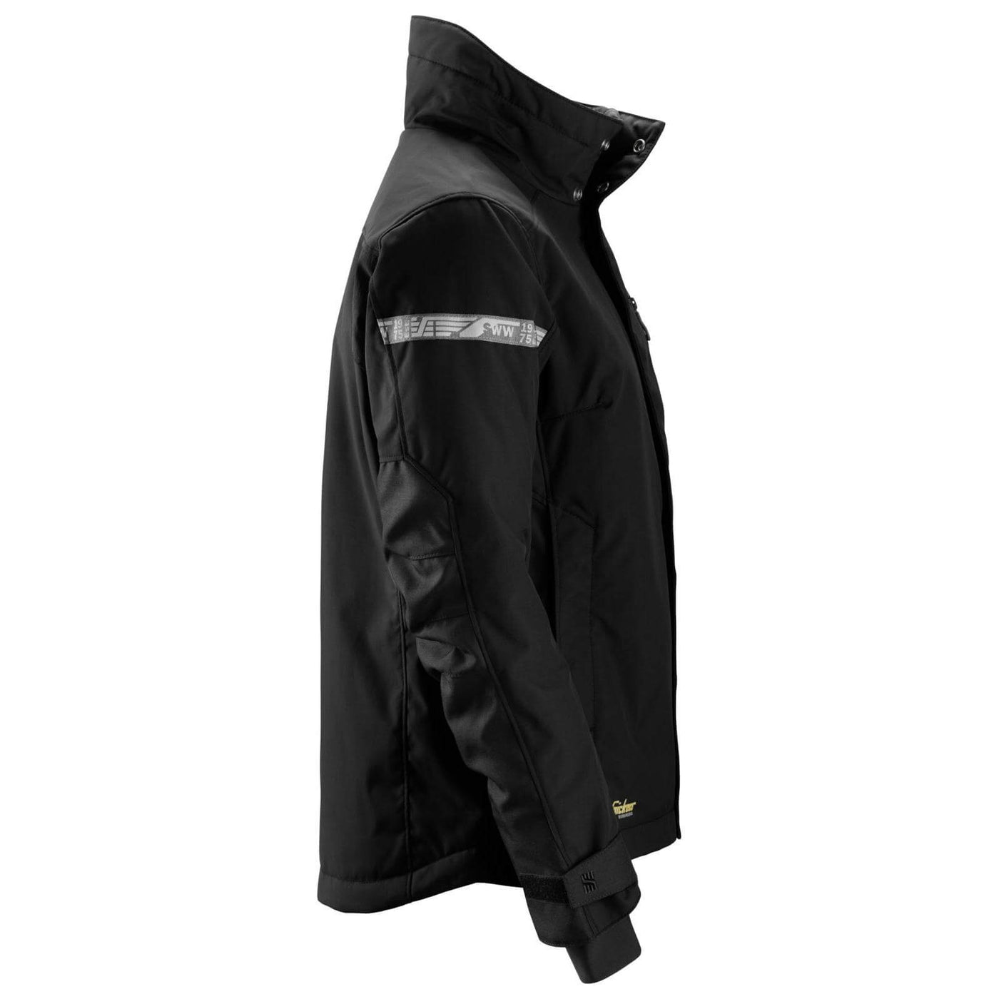 Snickers 1107 AllroundWork Womens 37.5 Insulated Jacket Black Black right #colour_black-black