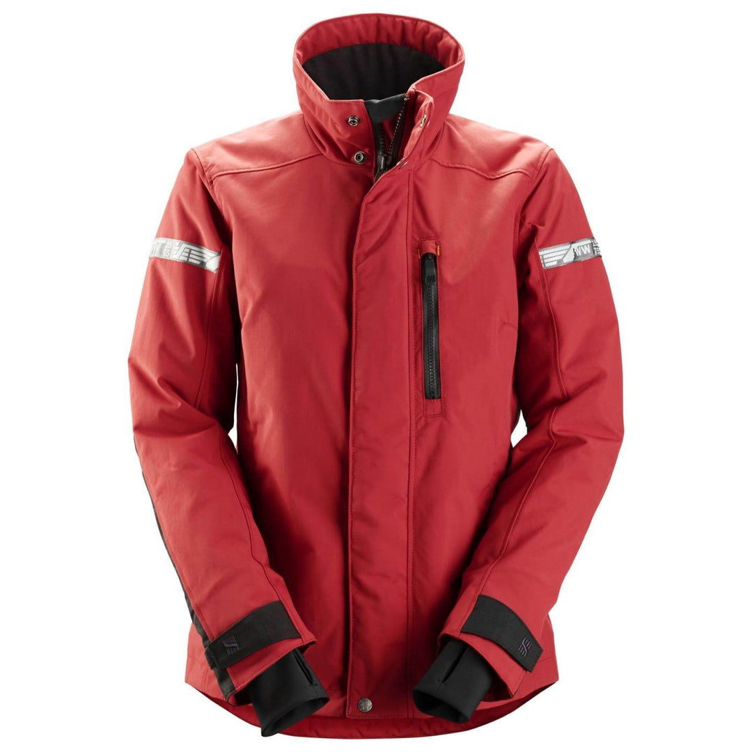 Snickers 1107 AllroundWork Womens 37.5 Insulated Jacket Chili Red Black Main #colour_chili-red-black