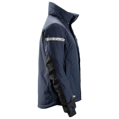 Snickers 1107 AllroundWork Womens 37.5 Insulated Jacket Navy Black right #colour_navy-black