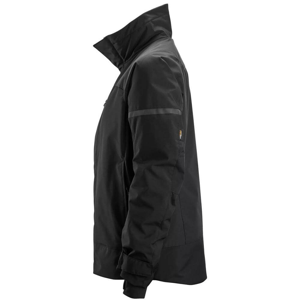 Snickers 1117 AllroundWork Womens Insulated Jacket Black Black left #colour_black-black