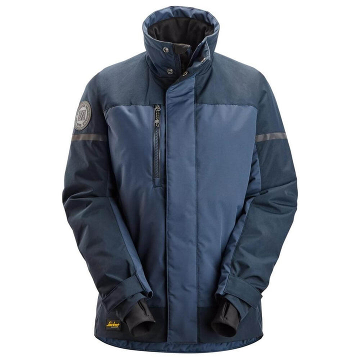 Snickers 1117 AllroundWork Womens Insulated Jacket Navy Dark Navy Main #colour_navy-dark-navy