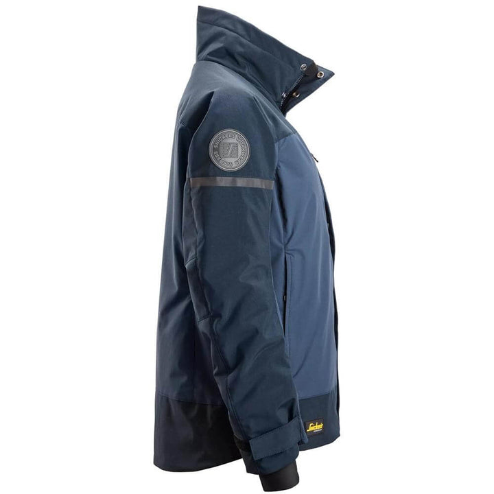 Snickers 1117 AllroundWork Womens Insulated Jacket Navy Dark Navy right #colour_navy-dark-navy
