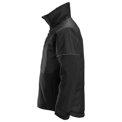 Snickers 1148 AllroundWork Winter Jacket Black Black left #colour_black-black