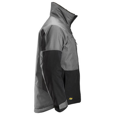 Snickers 1148 AllroundWork Winter Jacket Grey Black right #colour_grey-black