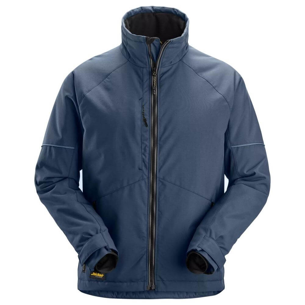 Snickers 1158 AllroundWork Winter Jacket Navy Black Main #colour_navy-black