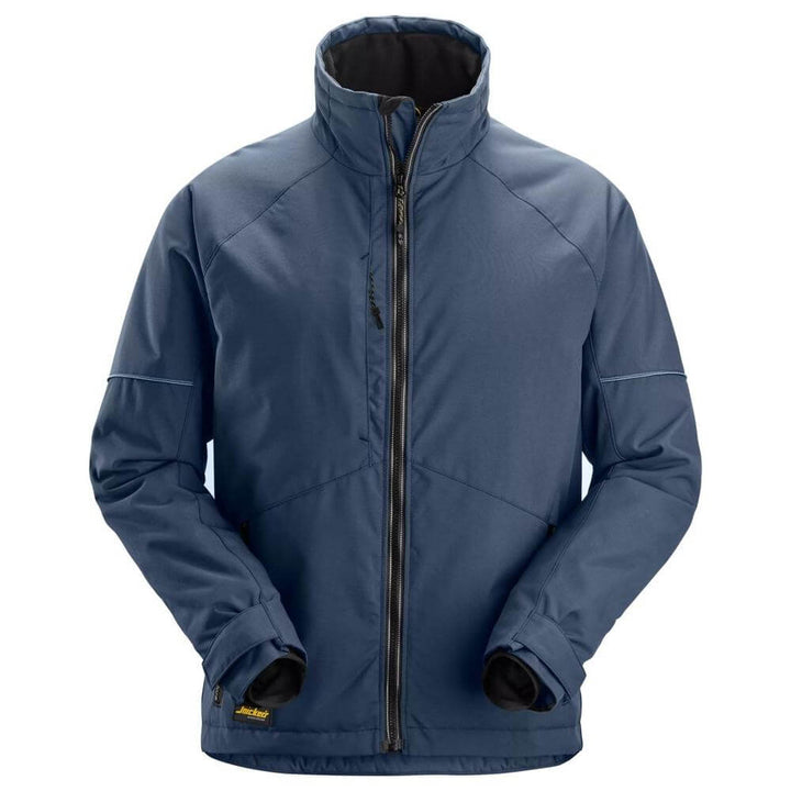 Snickers 1158 AllroundWork Winter Jacket Navy Black Main #colour_navy-black