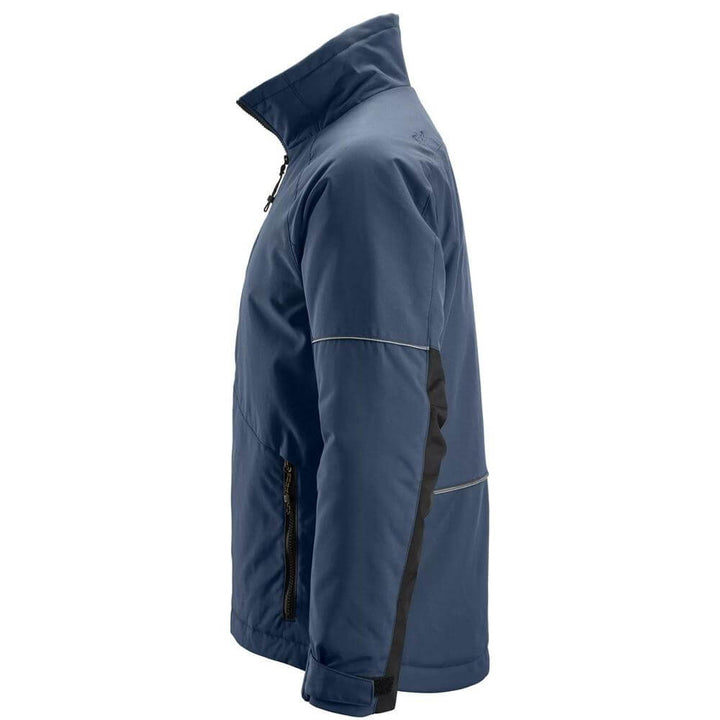 Snickers 1158 AllroundWork Winter Jacket Navy Black right #colour_navy-black