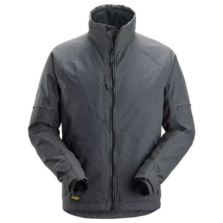 Snickers 1158 AllroundWork Winter Jacket Steel Grey Black Main #colour_steel-grey-black