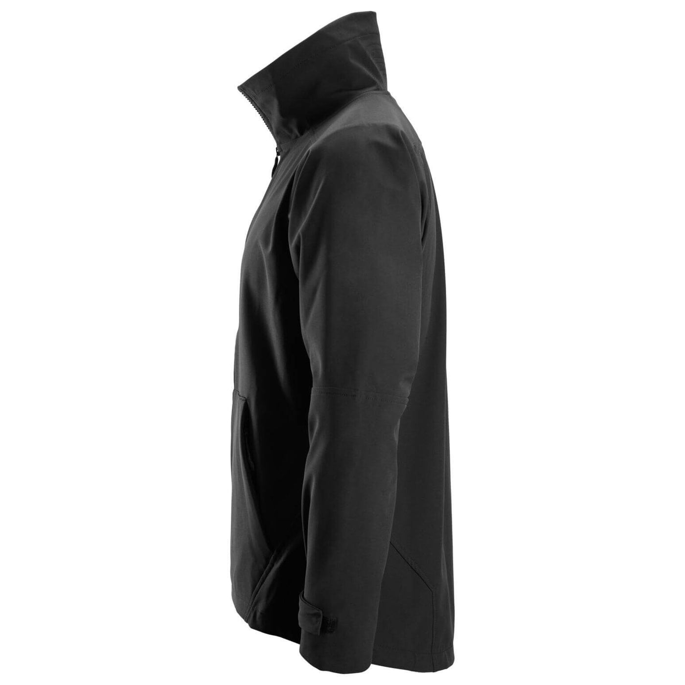 Snickers 1205 AllroundWork Windproof Soft Shell Jacket Black left #colour_black