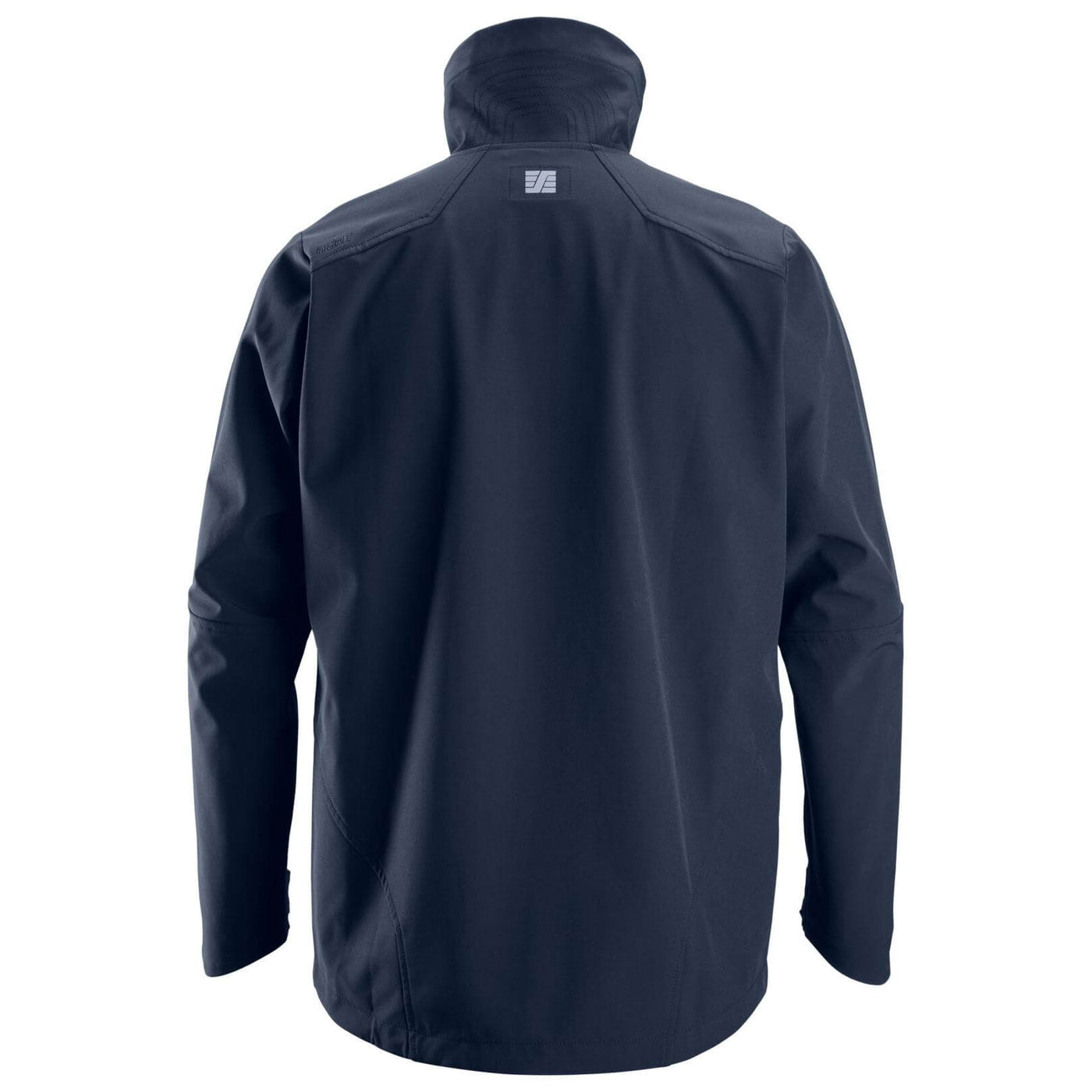 Snickers 1205 AllroundWork Windproof Soft Shell Jacket Navy back #colour_navy