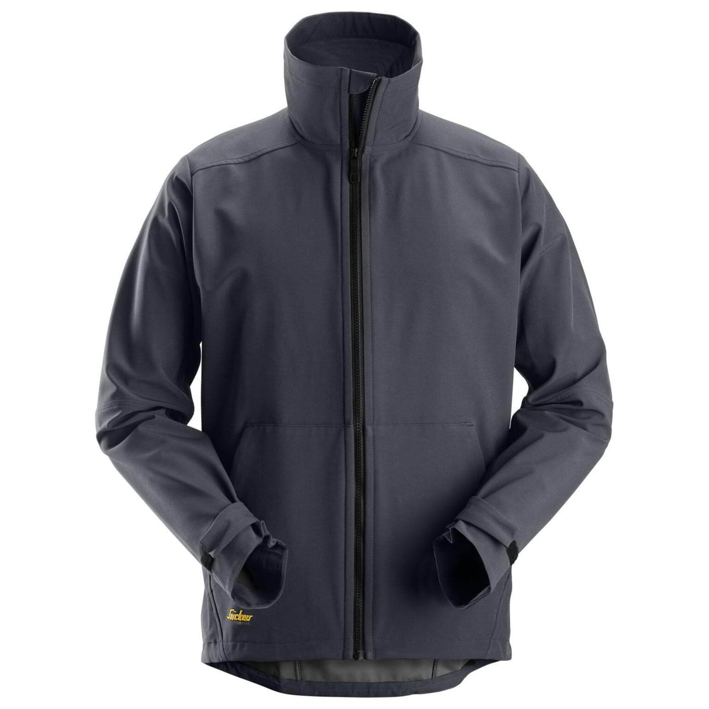 Snickers 1205 AllroundWork Windproof Soft Shell Jacket Steel Grey Main #colour_steel-grey