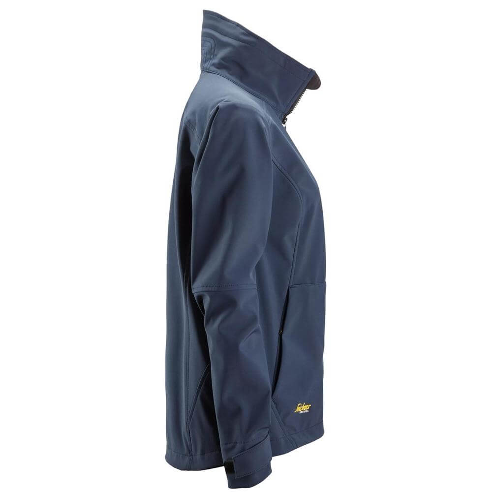 Snickers 1247 AllroundWork Womens Windproof Softshell Jacket Navy right #colour_navy