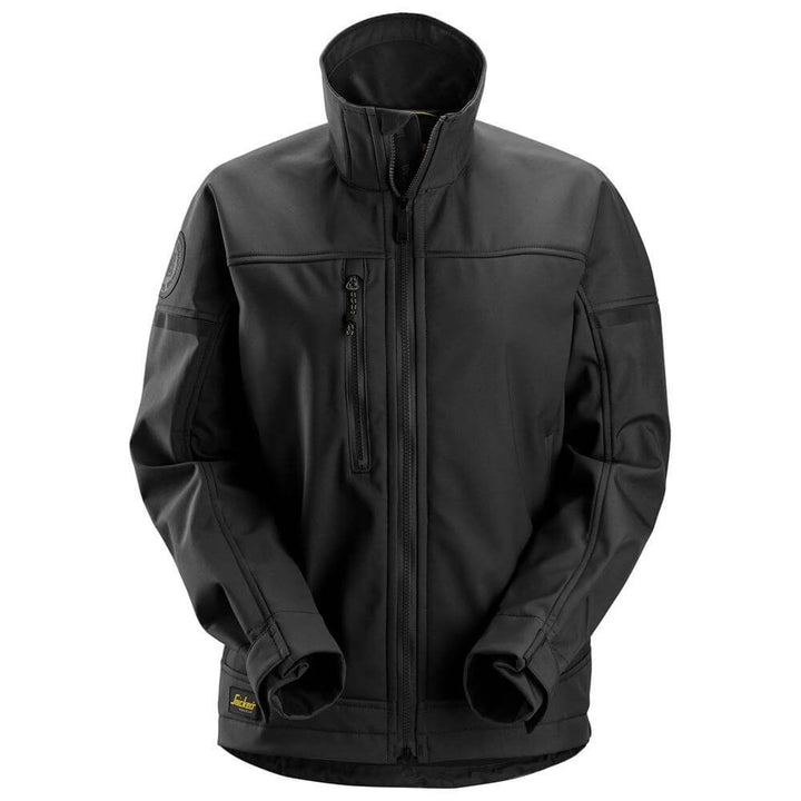 Snickers 1276 AllroundWork Women���s Softshell Stretch Jacket Black Black Main #colour_black-black