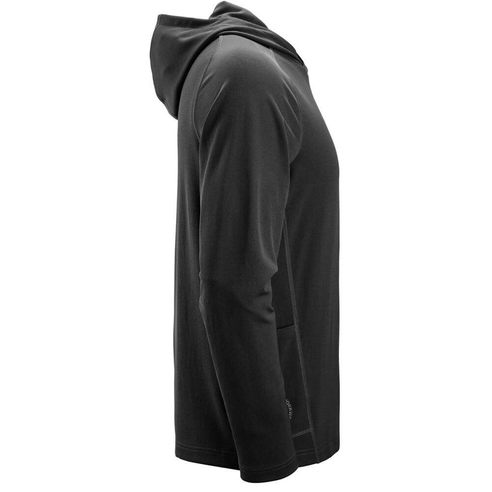 Snickers 2456 Stay Fresh Hoodie Black right #colour_black