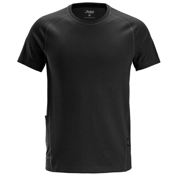 Snickers 2556 Stay Fresh T Shirt Black Main #colour_black