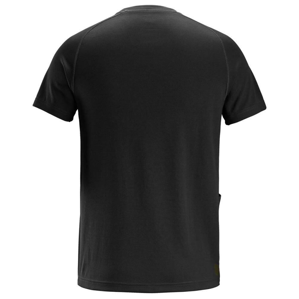 Snickers 2556 Stay Fresh T Shirt Black back #colour_black