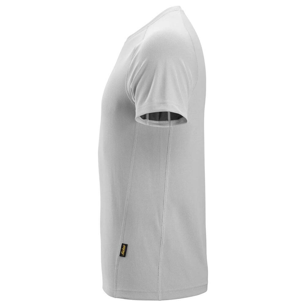 Snickers 2556 Stay Fresh T Shirt Ice Grey left #colour_ice-grey