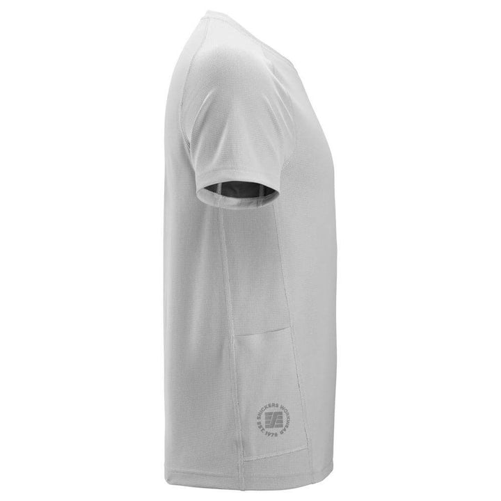 Snickers 2556 Stay Fresh T Shirt Ice Grey right #colour_ice-grey