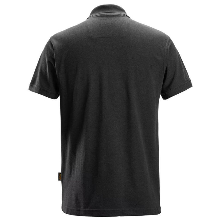 Snickers 2718 Classic Polo Shirt Black back #colour_black