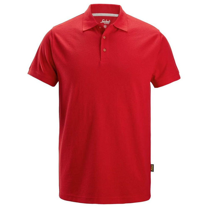Snickers 2718 Classic Polo Shirt Chili Red Main #colour_chili-red