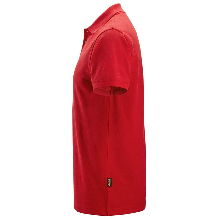 Snickers 2718 Classic Polo Shirt Chili Red left #colour_chili-red