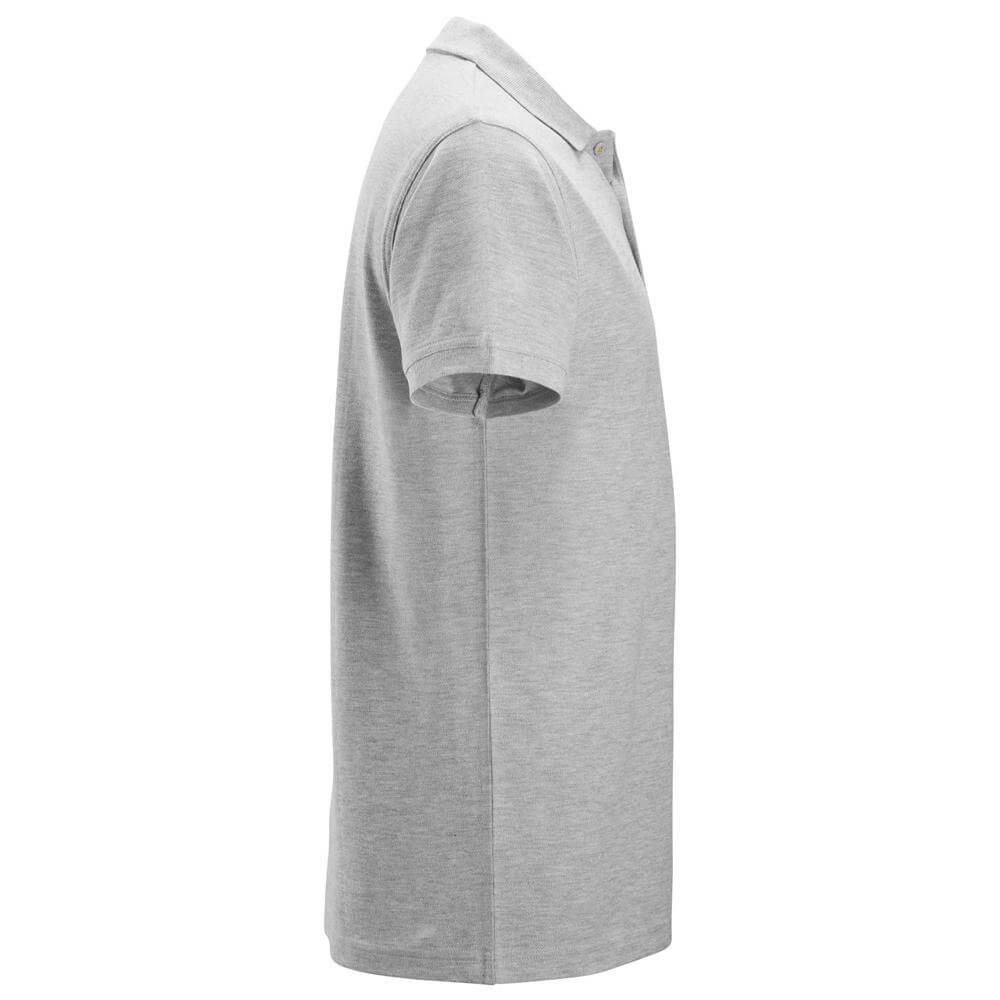 Snickers 2718 Classic Polo Shirt Grey Melange right #colour_grey-melange