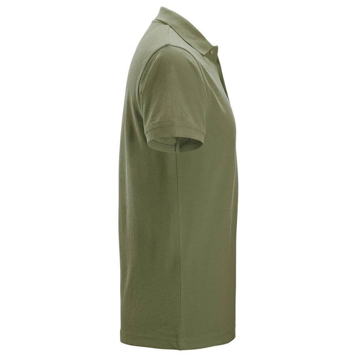 Snickers 2718 Classic Polo Shirt Khaki Green right #colour_khaki-green