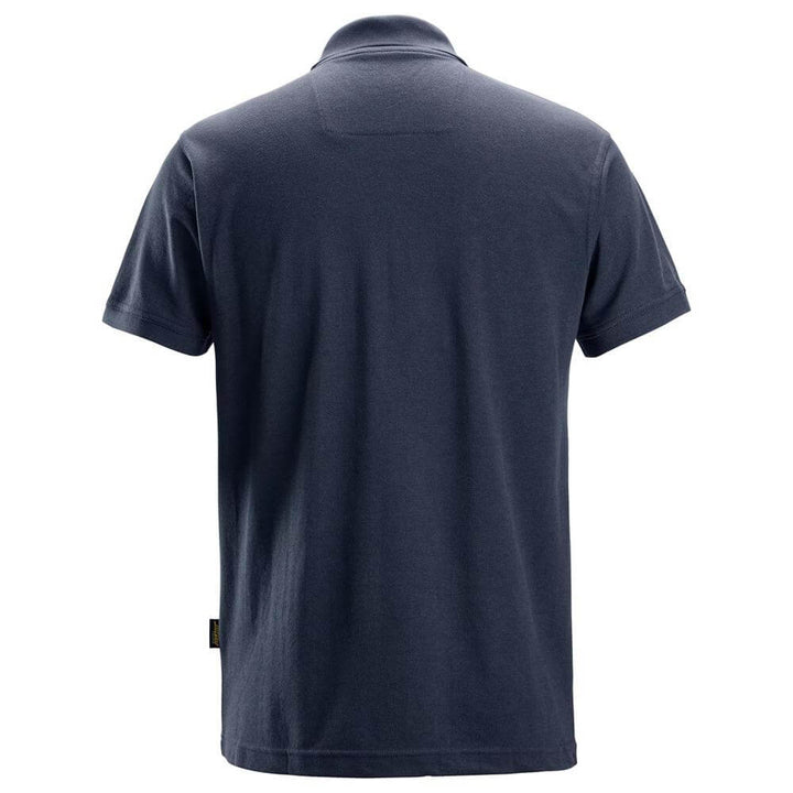 Snickers 2718 Classic Polo Shirt Navy back #colour_navy