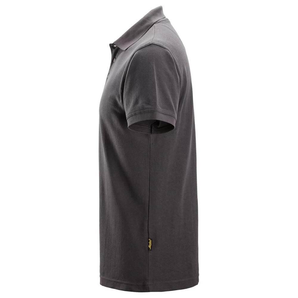 Snickers 2718 Classic Polo Shirt Steel Grey left #colour_steel-grey