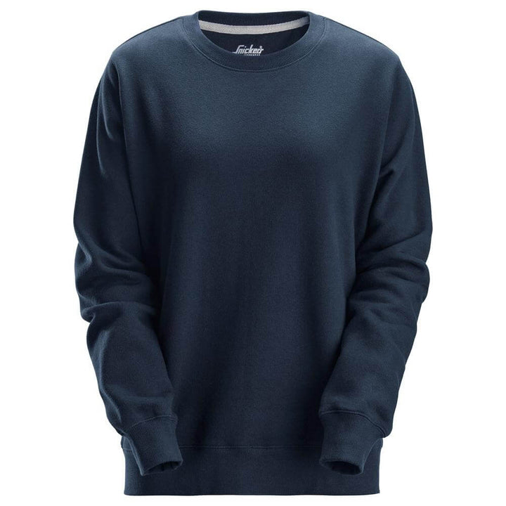 Snickers 2827 Womens Sweatshirt Navy Main #colour_navy