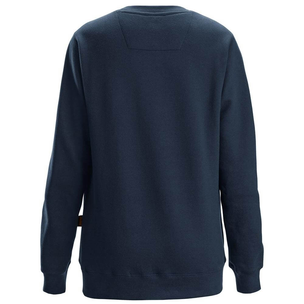 Snickers 2827 Womens Sweatshirt Navy back #colour_navy