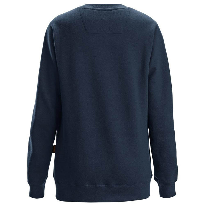 Snickers 2827 Womens Sweatshirt Navy back #colour_navy
