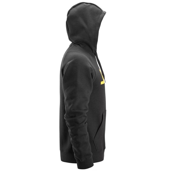 Snickers 2899 Classic Logo Hoodie Black right #colour_black