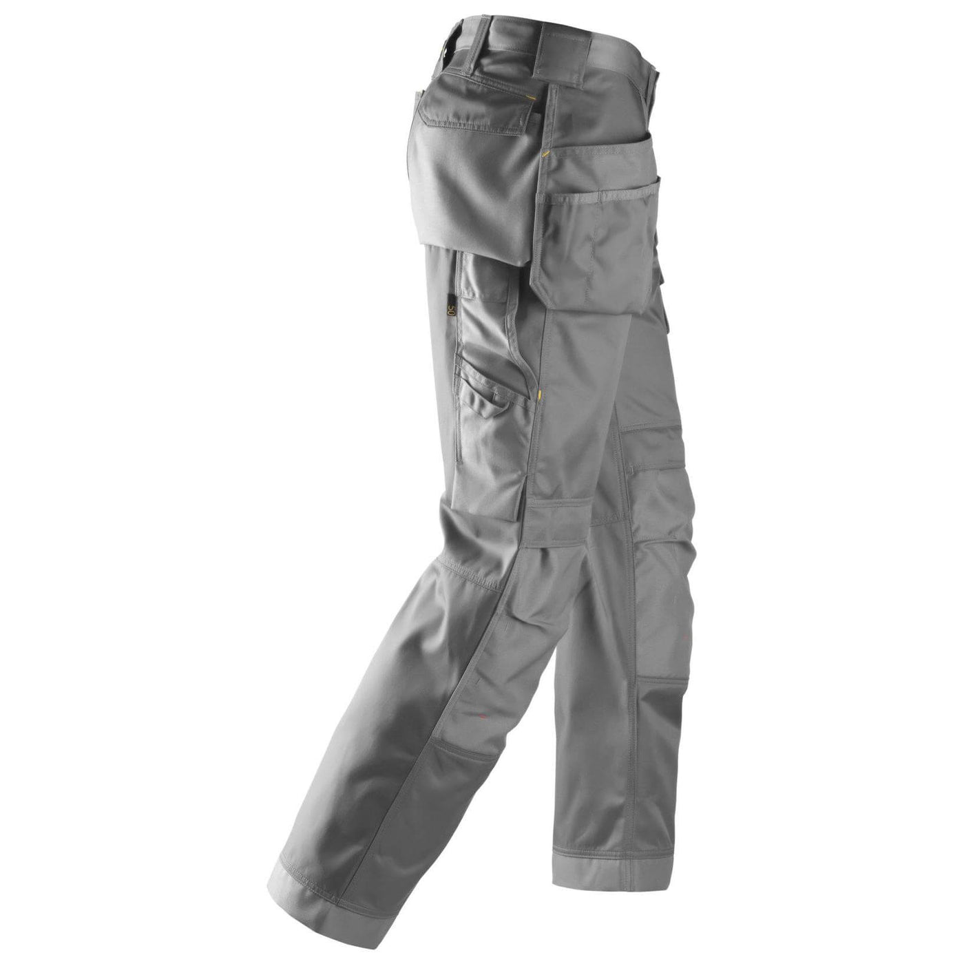 Snickers 3212 Craftsmen Loose Fit Holster Pocket Trousers DuraTwill Grey Grey right #colour_grey-grey